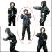 DawnBreak Sauna Sweat Suit with Hoodie Zipper for Weight Loss - Black 3X-Large - Buy Online on GoSupps.com