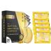 KARLOR 20 Pair Gold Eye Pads Anti Wrinkle Collagen Under Eye Mask Anti Dark Circles 24k Gold Eye Pads Anti Wrinkle Eye Mask Golden Eye Pads Moisturizing Under Eye Gel Eyepads Anti-Aging