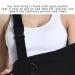 Fotgok Breathable Arm Sling with Waist Belt - Shoulder Immobilizer for Men and Women - Strong Support Brace for Shoulder Injury - Black - Buy Online on GoSupps.com