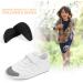 Healifty Shoe Inserts for Men & Women - Toe Plug Filler for Big Shoes - 2 Pairs (Black) | Comfortable Fit & Support - Buy Online on GoSupps.com
