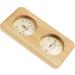 Sauna Thermometer Hygrometer | 2 in 1 Hygrothermograph with Golden Plate for Bathroom | Accurate Humidity & Temperature Measurement - Buy Online on GoSupps.com