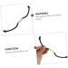 Hemoton 3pcs Bow Eyebrow Ruler Eyebrow Ruler Tool Stainless Steel Eyebrow Trimming Positioning Ruler - Buy Online on GoSupps.com
