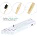 Healifty Natural Bamboo Toothbrushes - Eco-Friendly Wooden Toothbrushes with Soft Black Bristles (4 Pack) | Sustainable Oral Care for Family - Buy Online on GoSupps.com