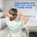 Buy 3 Pack Sleep Eye Mask - Breathable Silk & Mesh Light Blocking & Adjustable for Men & Women - Comfortable Headache Relief (Black Gray - Buy Online on GoSupps.com