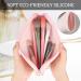 YONOY Travel Makeup Brush Holder | Portable Silicone Organizer Bag | Black - Buy Online on GoSupps.com