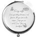 UniqGift Valentine's Day Gifts for her  Gifts for Anniversary Mothers Day  Wife Birthday Gift Ideas - to My Wife Compact Mirror To My Wife - 1010