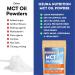 Organic MCT Oil Powder for Clean Energy & Ketosis | C8 & C10 Medium Chain Triglycerides | Non-Dairy Keto Coffee Creamer | 50 Servings - Buy Online on GoSupps.com