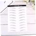 Baluue 2 Pairs Artificial Eyebrow Patch Dual-ended Eyebrow Pencil Simulation Eyebrow Clear Brow Gel Tear - Buy Online on GoSupps.com