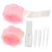 DOITOOL Makeup Supplies 1 Set Lace Double Eyelid Sticker Eyes Adhesive Tape Cosmetics Lifting Belt Makeup Tape 5.3x5.3cm As Shown 1