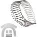10 Pieces U Shape Hair Finishing Fixer Bobby Pins Mini Bangs Holder Roll Curve Clip Pin Invisible Bang Fringe Hair Comb Clips Insert Comb Hair Comb Styling Tool for Women Girls - Buy Online on GoSupps.com