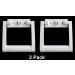 JSP Manufacturing White Aftermarket Plastic Igloo Cooler Replacement Handles - Set of 2 | Fits 25-72 qt Coolers | 21023 - Buy Online on GoSupps.com