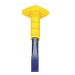 Groz Octagonal Shank Cold Chisel | Grip Guard |  Width x 10 Length | 52-58 HRC | #32841 10" Overall Length 3/4" Blade Width