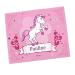Striefchen glasses cleaning cloth for children with desired name - beautiful childlike motifs pink