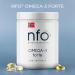 NFO Omega 3 Forte 360 Capsules Norwegian Fish Oil with high Concentration of EPA:DHA Formula with Vitamin E Natural Complex for Adults and Kids +3 Years Made in Norway from Freshly Caught Wild Fish 1 count (Pack of 360) - Buy Online on GoSupps.com