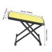 Minkissy Adjustable Nail Pedal Footrest - Metal Shower Support for Pedicure & Manicure | Folding Salon Tool - Buy Online on GoSupps.com