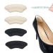 COPPATAOPP Heel Inserts for Women Shoes  Self-Adhesive Heel Pads for Womens Shoes Too Big Inserts  Heel Cushion Improves Fit & Comfort  Heel Insoles Protectors That Prevent Pain Blisters (2 Pairs)