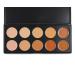 FantasyDay 10 Color Long-Lasting High Opacity Concealer Palette | Full Coverage Contouring Makeup Gift Set with Applicator - Buy Online on GoSupps.com