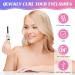 LOPHE Heated Eyelash Curler Electric Rechargeable Eyelash Curler 4 Temperature Modes Natural 24 Hours Long Lasting Electric Heated Eyelash Curler with Silicone Pad # Cherry Pink B -Cherry Pink - Buy Online on GoSupps.com