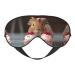 Guinea Pigs and Cupcakes Print Unisex Sleep Mask Double-Sided Eye Mask Ideal for Sound Sleep and Skin Care