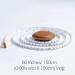 Sewing Tape Measure - Double-Sided Retractable Crazy Horse Leather - Yellow-Brown Carved Pattern - Buy Online on GoSupps.com