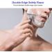 Daoco Double Edge Safety Razor - Classic Butterfly Open Manual Shaver for Men | Best Facial Cleansing Tool | International Shipping - Buy Online on GoSupps.com