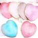 Tinsow 4 Pcs Resin Stone Nail Art Palette | Golden Edge Pigment Mixing Plate | Manicure Nail DIY Tool - Heart Design - Buy Online on GoSupps.com