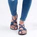 Summer Women's Toe Correcting Orthotic Sandals - Fashionable Flat Sandals for Toe Straightening - Size 39CN - Buy Online on GoSupps.com
