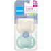 MAM Original Matte Pacifier (2 pack 1 Sterilizing Pacifier Case) Pacifiers 6 Plus Months Unisex Baby Pacifier Best Pacifiers for Breastfed Babies Sterilizing Storage Case - Buy Online on GoSupps.com