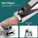 Nail Clipper 3-in-1 Fingernail Clipper with No-Splash Nail Catcher Toenail Clipper with Nail File Fit for Seniors Adult and Kids Fingernail and Toenail - Buy Online on GoSupps.com