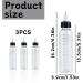 Thyonta 3 Pack 120ml Color Graduated Oil Applicator Bottles with Pouring Spout for Hair Salons and Barber Shops - Buy Online on GoSupps.com