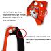 CroSight Hand Ascender for Rock Climbing & Rappelling (Left Hand) - CE Certified | 8-13MM Rope, 5KN Load | Arborist Gear - Buy Online on GoSupps.com