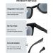 Abetos Reading Glasses with Sun Protection | Tinted Sunglasses for Men & Women | Blue Light Filter & Spring Hinges | Black 1.5x Reading Aid - Buy Online on GoSupps.com