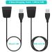 Kissmart Charger for Fitbit Alta HR - 2-Pack Replacement Charging Cable for Fitbit Alta HR (1.8ft & 3.3ft) - Buy Online on GoSupps.com