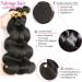 Yahmgc Hair 10A Body Wave 3 Bundles - 100% Unprocessed Virgin Brazilian Remy Human Hair Extensions - Natural Color - 20 22 24 Body Wave Bundles - Buy Online on GoSupps.com