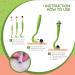 AVIDA ZEN Tick Remover Tools for Dogs - 3 Pcs Tick Remover for Cats and Dogs and Humans - Removes Tick Flea Larvae Etc - Buy Online on GoSupps.com