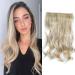 Hair Extensions 24Inch Synthetic Long Wavy Wig Clip in Hair Extensions with 5 Clips in Hair Extensions Long Wavy Synthetic Hairpieces for Women Hair Pieces(5C-99J) 24inches 5C-99J - Buy Online on GoSupps.com