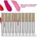 HOSEONFN for lip gloss tube plastic nontoxic ecofriendly leakproof design soft brush head portable 10 pack - Buy Online on GoSupps.com