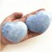 Natural Blue Celestite Stone Heart Quartz Crystal Gemstone Decor Household yuebang - Buy Online on GoSupps.com