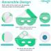 NEWGO Cold Eye Mask - Hot Cold Therapy for Puffy Eyes, Migraine & Sinus Pain (Light Green) - Buy Online on GoSupps.com