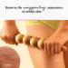 Tuuli Wooden Anti-Cellulite Massage Roller - Lymphatic Drainage Device for Belly Legs and Thighs - Buy Online on GoSupps.com