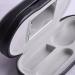 Portable 2-in-1 Contact Lens Container & Glasses Case with Mirror - Travel Kit in Black & White - Buy Online on GoSupps.com