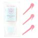 The PET Pick by Pony Pick - Pet Hair Elastic Rubber Band Cutter - 3 Pack or Pet Pony Picks & 50 Clear Elastics - Pet Grooming Tool - Easily Remove Dog Bows - Dog and Pet Hair Accessories