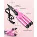 Professional Hair Curler with Curling Cone - 25mm Ceramic Curling Iron for Perfect Curls and Wavy Hair - 3 Head Curler Quick - Buy Online on GoSupps.com