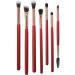 7 Eye Shadow Brushes Soft Synthetic Fiber Sturdy Wooden Handles Perfect for Individual and Professional Use Lasting and Soft Touch Excellent Gift - Buy Online on GoSupps.com
