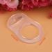 Buy 10 Pieces Silicone Transparent Baby Dummy Buttons | Pacifier Holder Clip Adapter & Nipple Rings | International Shipping - Buy Online on GoSupps.com