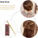 minkissy Thick Decor Bamboo Girls Sheep Chopsticks Horn Natural for Accessories Long Clip Headdress Minimalist and Jewelry Accessory Shape Hair Bun Hairpin Sticks Carved Lady Chopstick - Buy Online on GoSupps.com