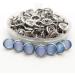 10mm Pearl Snaps Fasteners Kit - Set of 50 Prong Ring Snaps for Western Shirt Clothes in 5 Colors - Buy Online on GoSupps.com