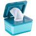 Wipes Dispenser Baby Wipes Case with Lid Removable Portable Wet Wipe Pouch Baby Holders Wipes Freshh Easy Open and Close Non-Slip Wipes Dispenser Secure Lid Keeps Wipes Freshh for Home Blue