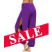 PACBREEZE Women's Maternity Over-The-Belly High Waist Skinny Jeans in Purple S - Buy Online on GoSupps.com