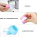 MUEEAD 10 Pieces Leakproof Silicone Travel Jar Set Multifunctional Toiletry Jars with Airtight Lids for Lotion Cosmetic and Toiletries - Buy Online on GoSupps.com